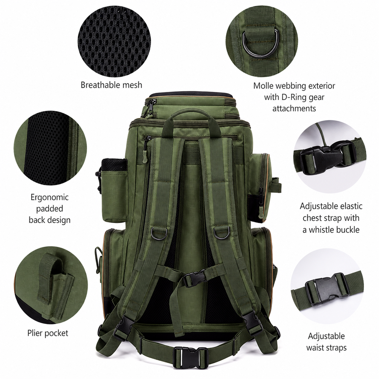 JawStrike™ Fishing Tackle Backpack