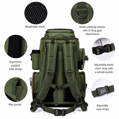 JawStrike™ Fishing Tackle Backpack